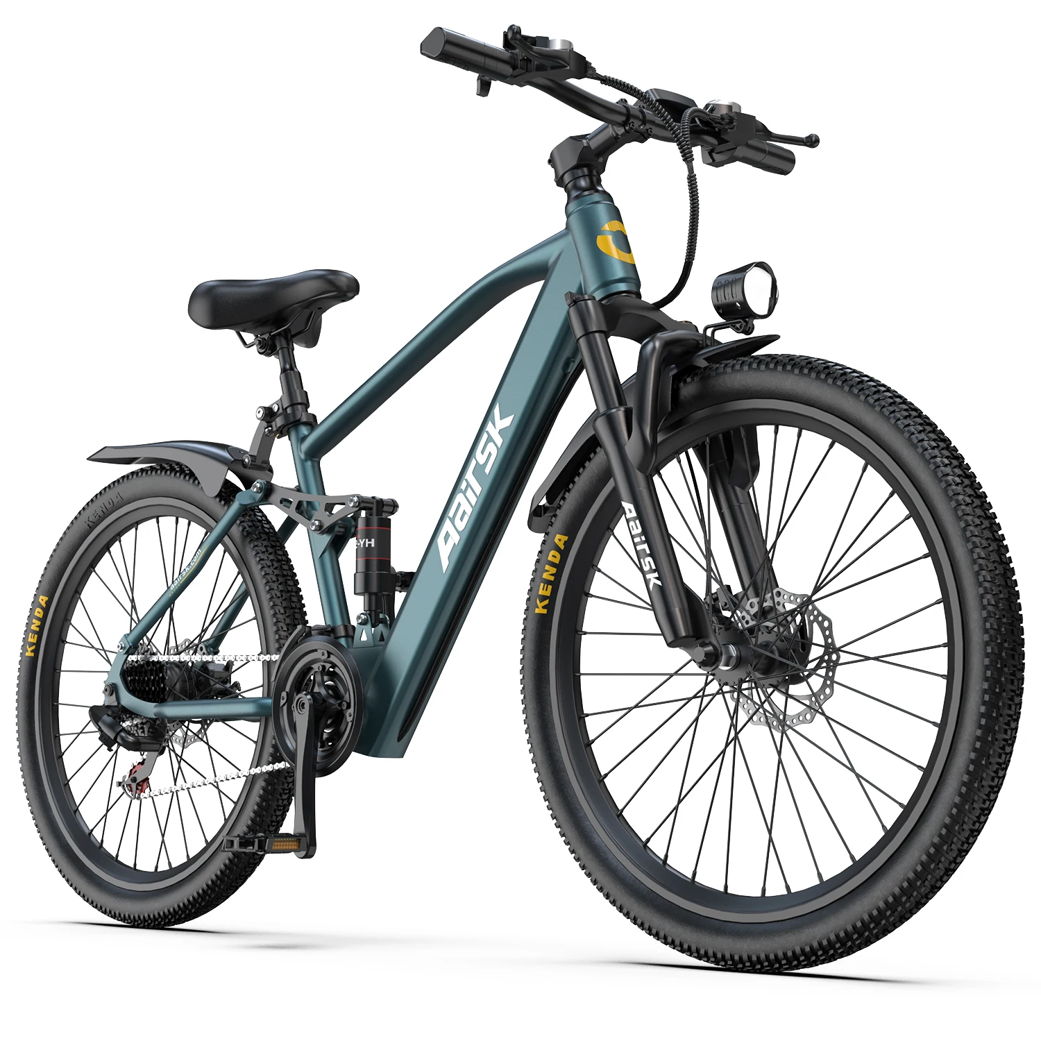 Aairsk GT900 Erwachsenen-Elektrofahrrad 250W Motor E-Bike 36V 13Ah Akku 26 Zoll Reifen E-Mountainbike für Fitness und Training – Detail 13