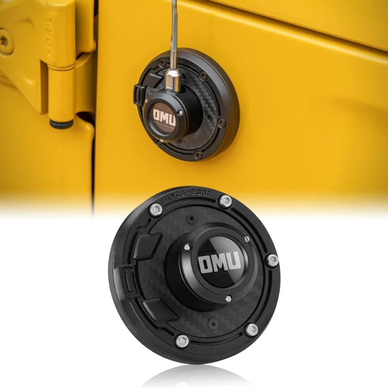 

Aluminum Antenna Base Cover Compatible With Jeep Wrangler JK 2007-2017 JL 2018-2026 Gladiator JT 2020+ Metal Frame Protective