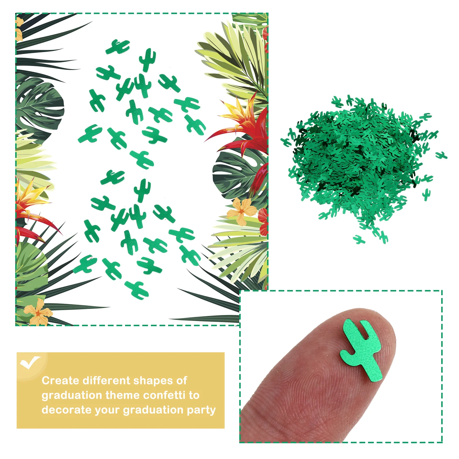 

1 Pack Pvc Sequin Confetti Table Decor Party Decoration Festival Ornament Scrapbook Craft Gift Bag Hawaiian Birthday Event
