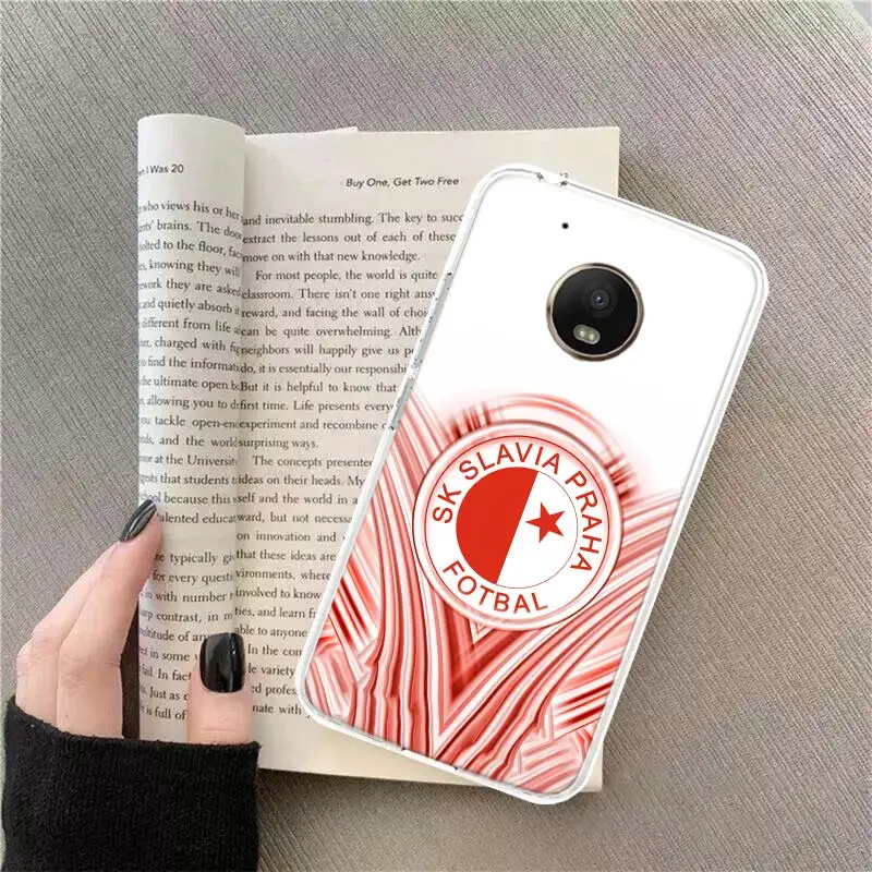 Sk Slavia Praha Czech Republic Phone Case For Xiaomi X3 X4 F4 GT NFC X5 X6 Pro 5G M3 M4 M5 M5S Mi F6 F5 F3 F2 F1 Cover