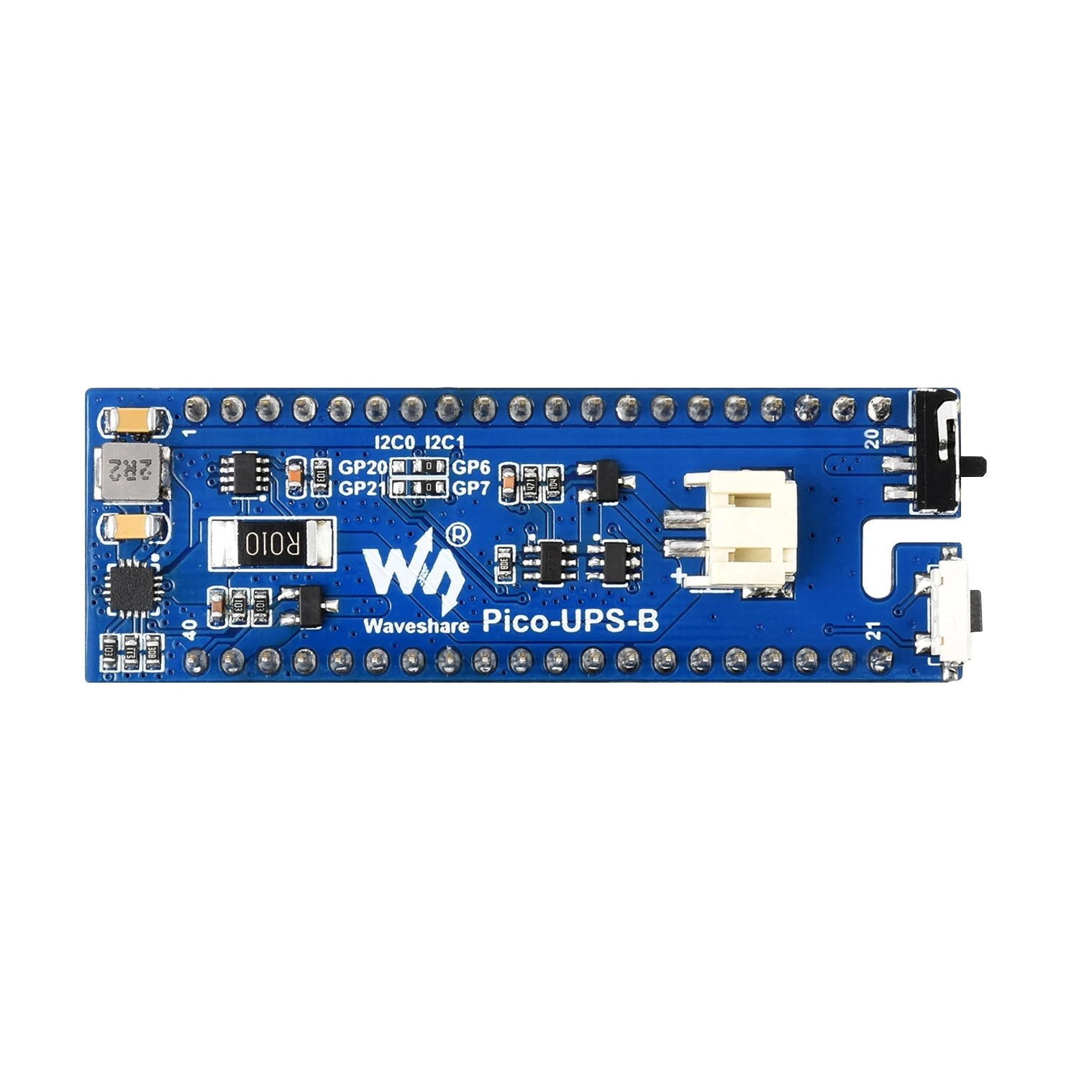Raspberry Pi Pico Stackable Design UPS Module Uninterruptible Power Supply Lithium Battery Expansion module