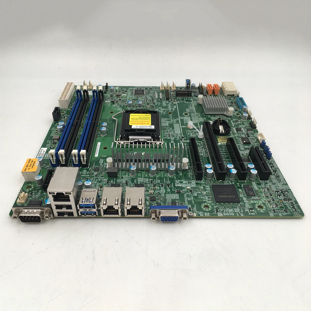 

One-Way Server Motherboard For Supermicro X12STL-F LGA1200 C252 PCIE 4.0 M-ATX Perfect Test Good Quality