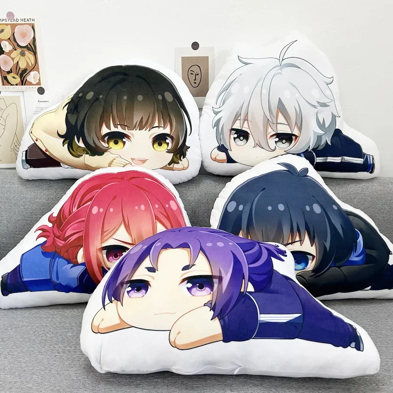 Hot Anime Mikage Reo Chigiri Hyoma Hobby Collectibles Soft Stuffed Plush Pillows Kawaii Decoration Birthday Gifts for Friends