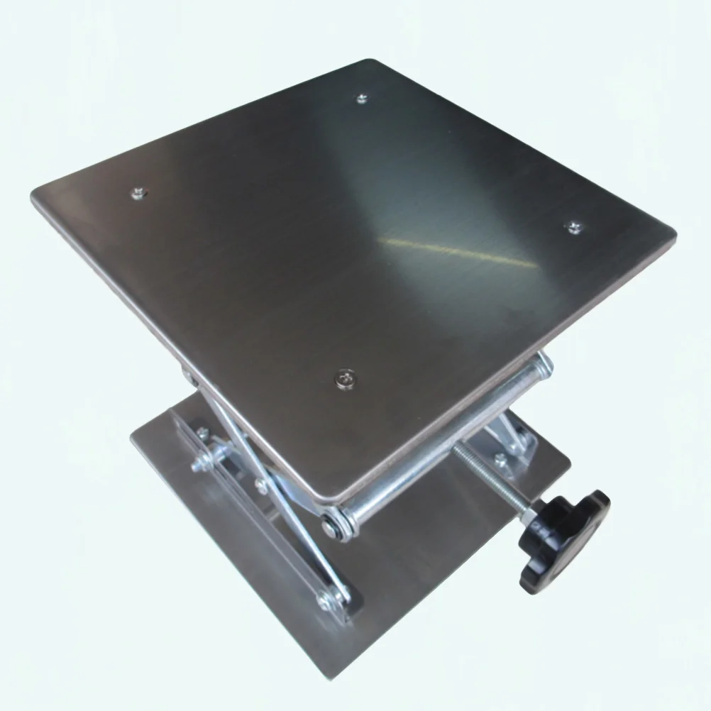 Cranes Lift Stand Mini Jack Precision Repair Stainless Steel Table Lifting Platform