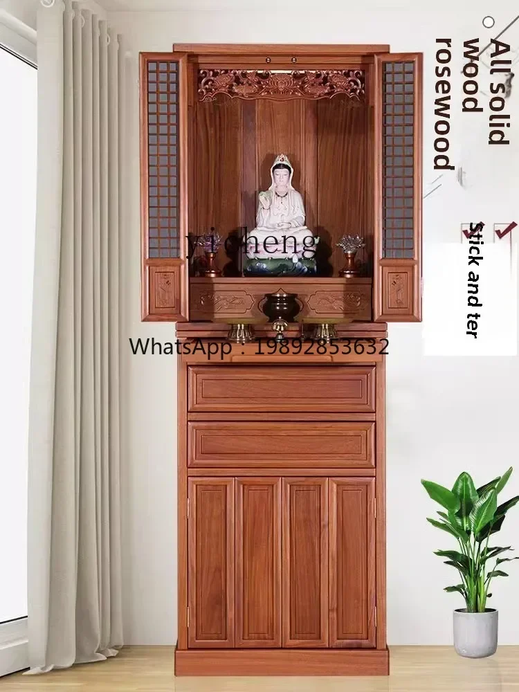 G1   table Buddhist platform home modern style, all solid wood cabinet for simple table