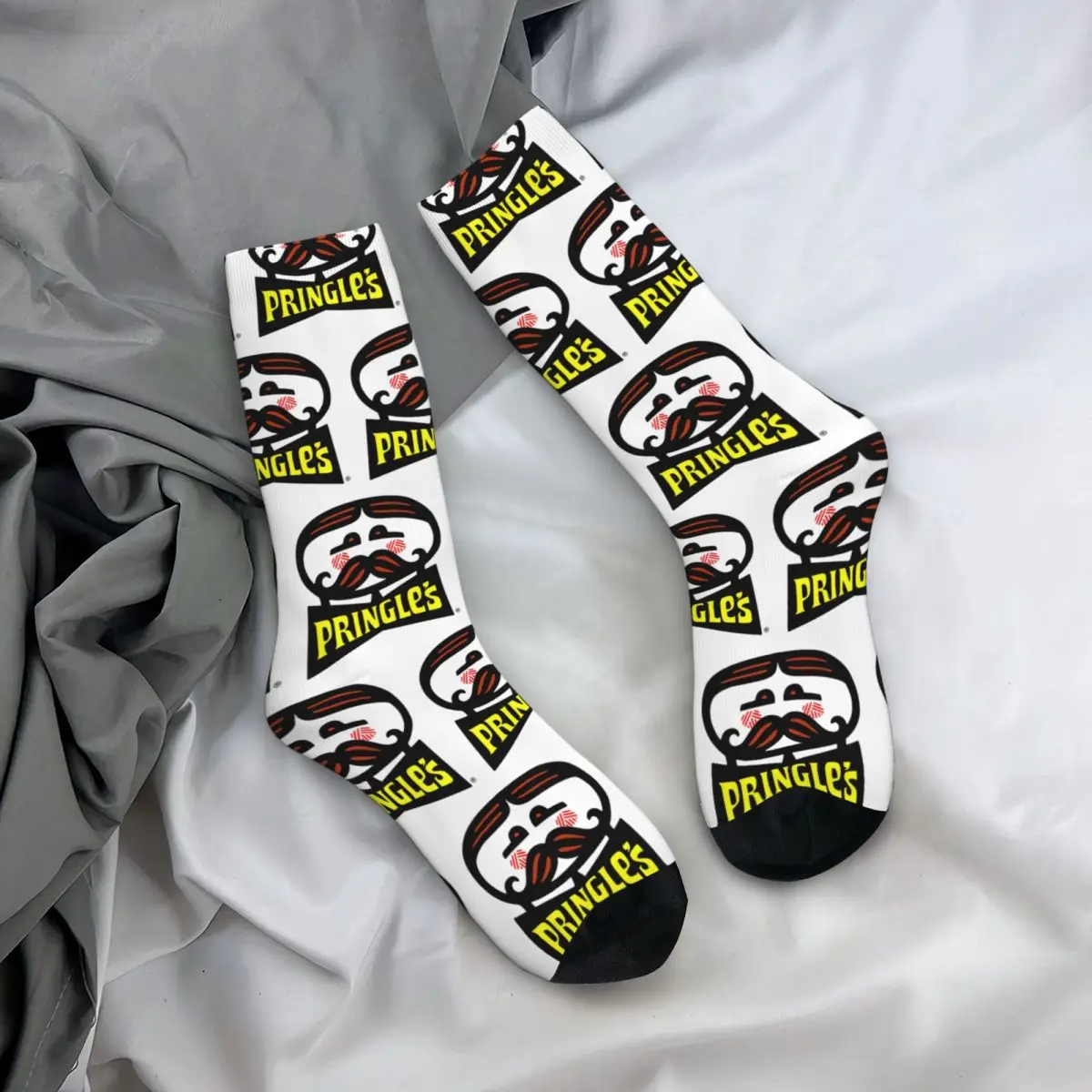 

Pringles Chip Stockings Unisex Men Socks Warm Soft Funny Socks Autumn Skateboard Anti Skid Graphic Socks Gift Idea