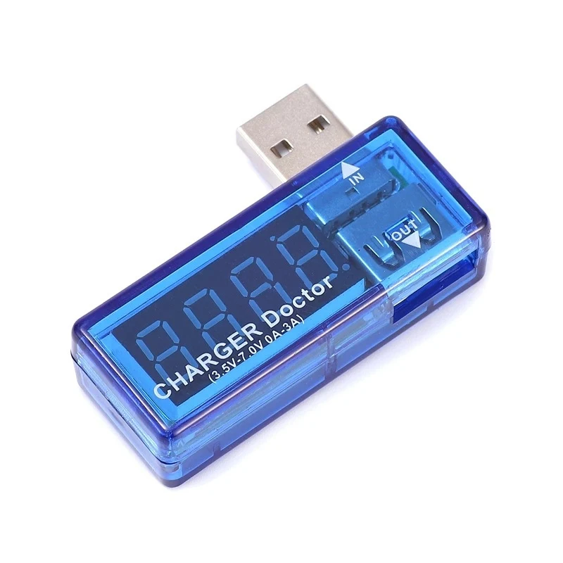 

1~100Pcs USB Charging Current/Voltage Detector USB Current/Voltage Tester Mobile Power Tester