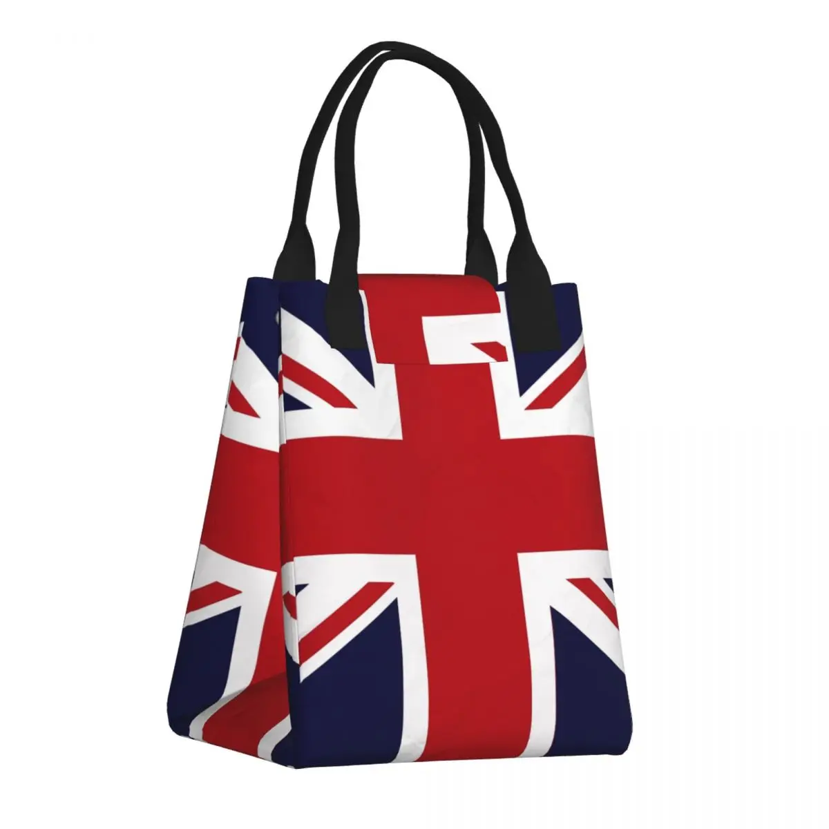 Union Jack Flag Of The UK Insulated Lunch Bag United Kingdom British Resuable Thermal Cooler Bento Box Food Container Tote Bags