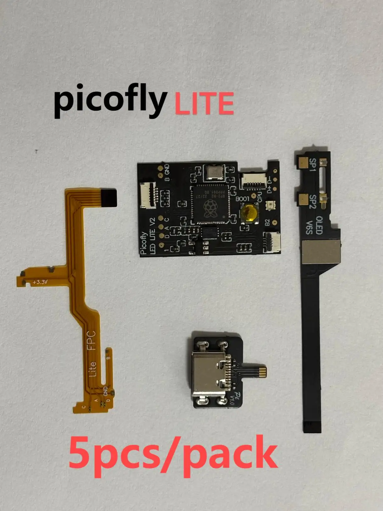 Uds Raspberry pi Hwfly Picofly RP2040 Chip para console