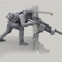 1/35 Resin Soldier model kits figure colorless and self-assembled A-1581