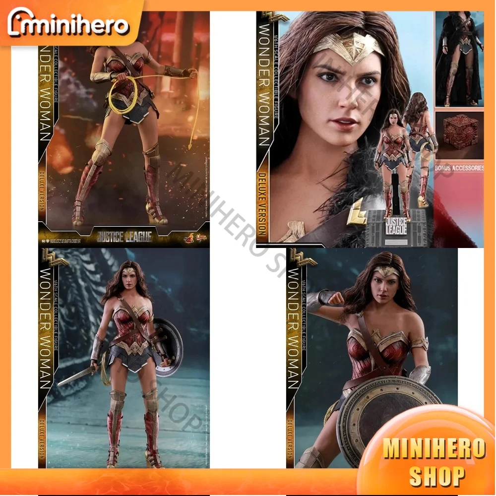 

Authentic HOTTOYS 1/6 Scale MMS451 Justice League Wonder Woman Action Figure Toy 12 Inch Collectible Model Display Ornament