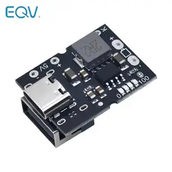 Type-C USB 5V 2A Boost Converter Step-Up Power Module Lithium Battery Charging Protection Board LED Display USB For DIY Charger