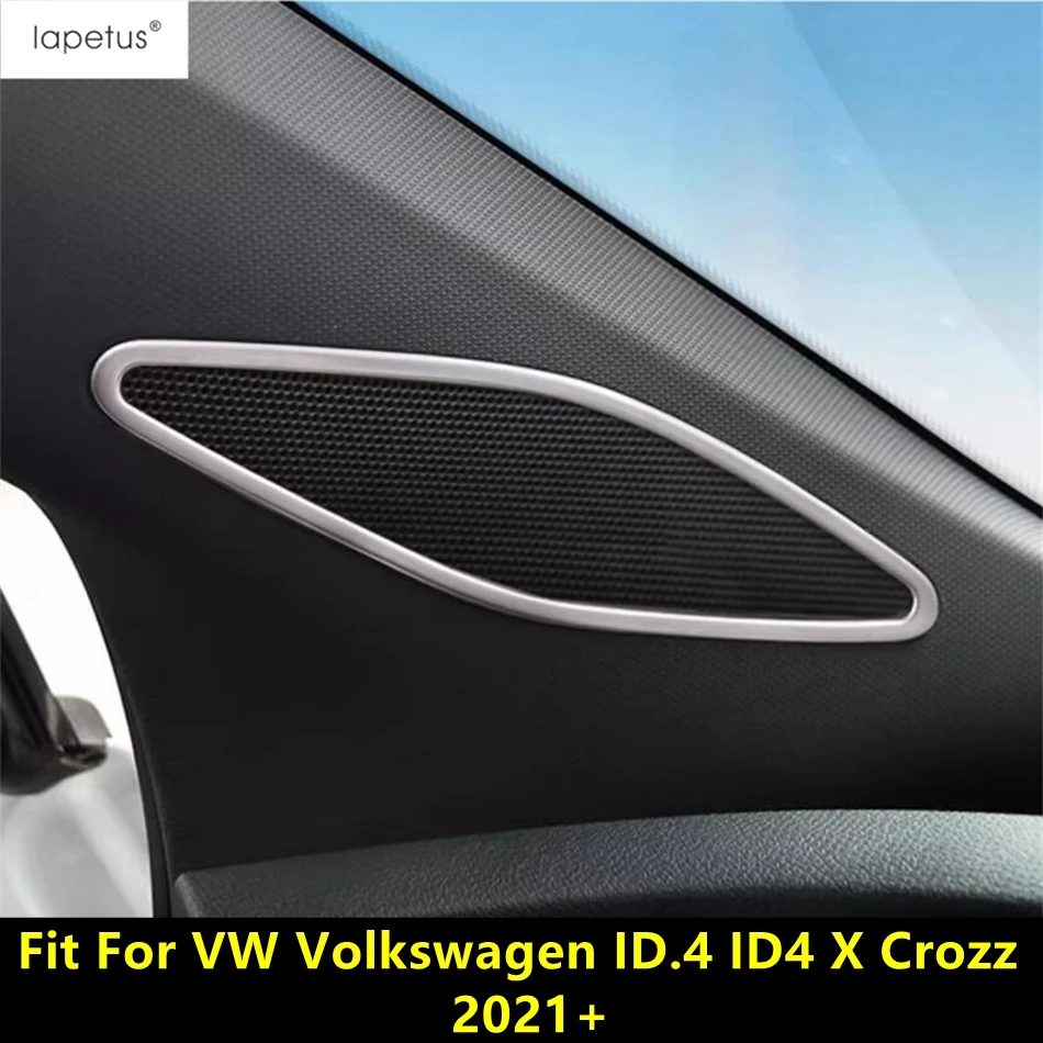 

Car Pillar A Air AC Conditioning Outlet Vent Speak Frame Cover Trim Accessories For VW Volkswagen ID.4 ID4 X Crozz 2021 - 2024