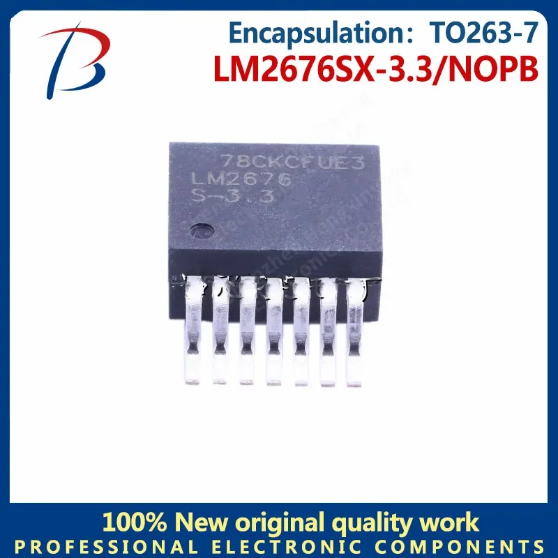 10PCS BHT LM2676SX-3.3/NOPB switching regulator 3.3V 3A package TO263-7