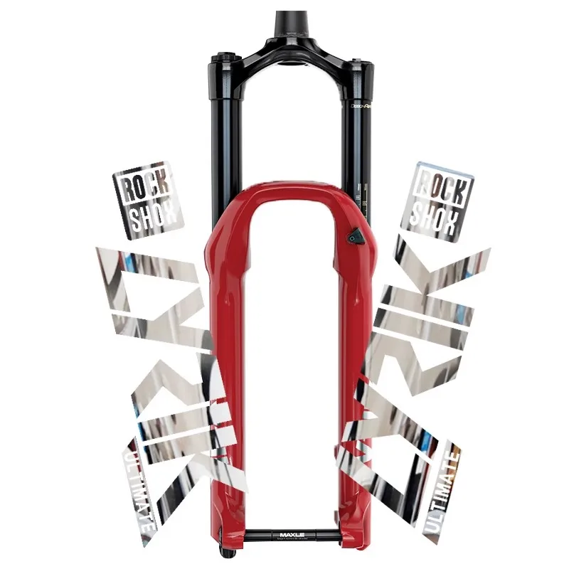 rockshox lyrik front fork decals mountain bike waterproof bicycle decoration DIY mtb cyclig sticker rock shox bmx