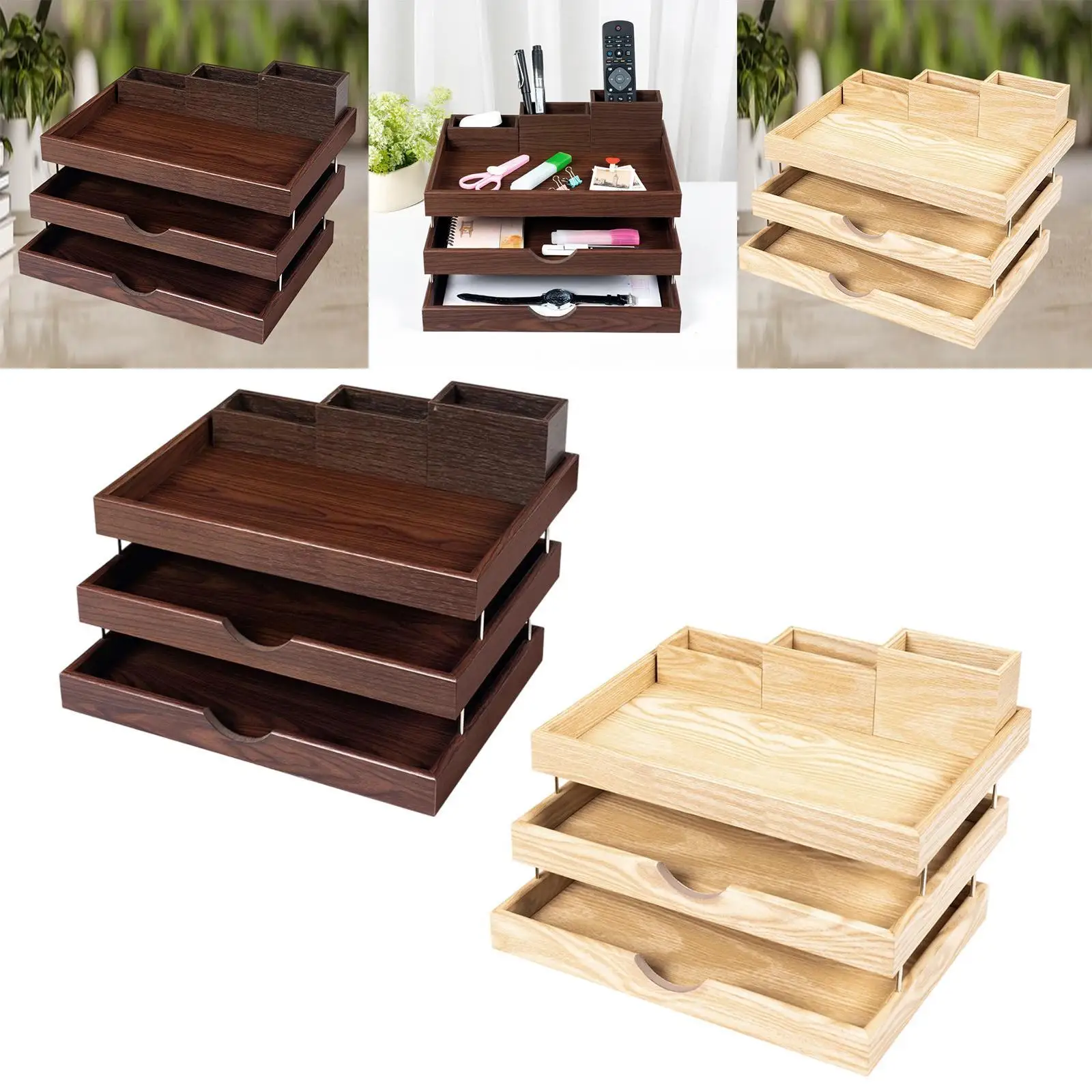 Aktenordner, Ablagefach, Fernbedienung, Halter, Büro, Dokumenten-Organizer, Rack für Badezimmer, Besteck, Kosmetik, Wohnheim, Tischplatte