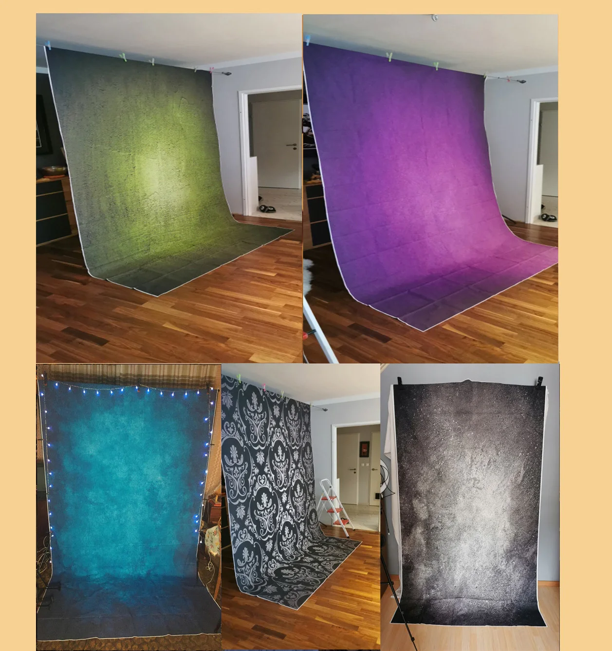 NITREE  Christmas Day Photography Background Christmas Tree Backdrops For Photo Studio Props 710 CHM-103