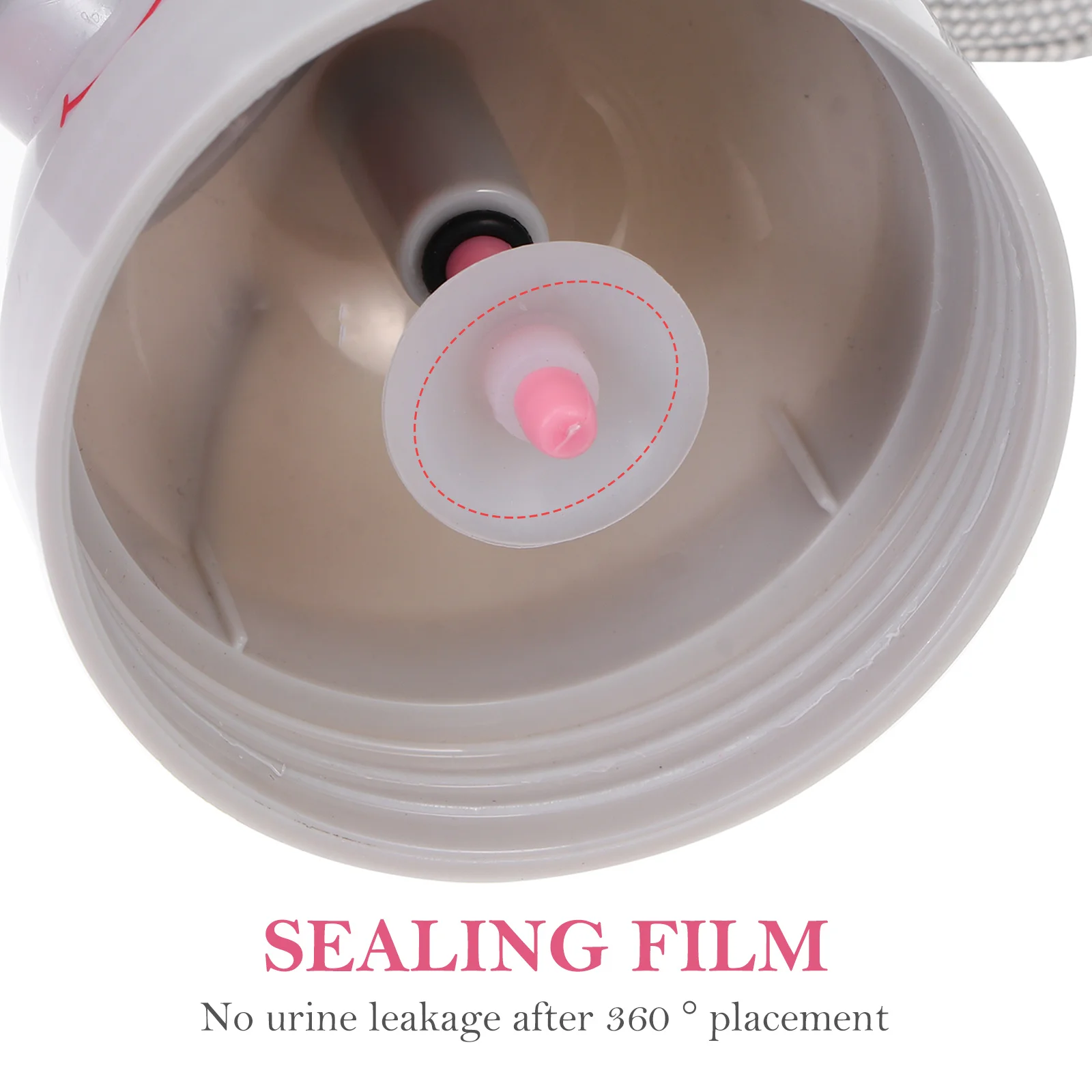 زجاجة مبولة محمولة للسفر للفتيات، وردي خفيف الوزن، سهل التنظيف والتخزين، مرحاض الطوارئ لزجاجة المبولة للأطفال