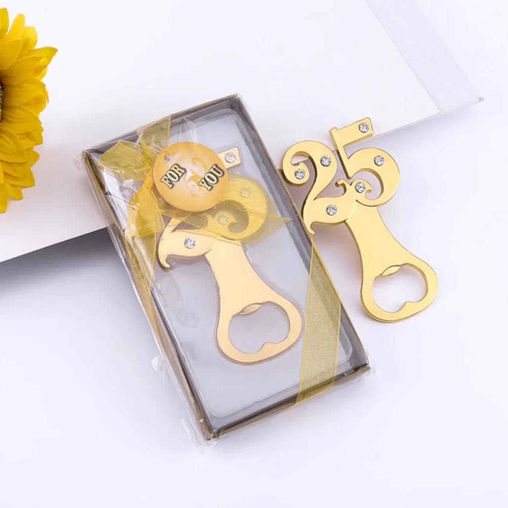 

2Pcs Creative Diamond Inlaid Bottle Opener Alloy Metal Gifts for Men Party Beer Tools Manual Lightweight Practical Gadgets
