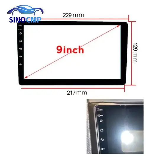 

Новый 9-дюймовый радио стерео DVD сенсорный полный ЖК-экран для TEYES CC2 CC3