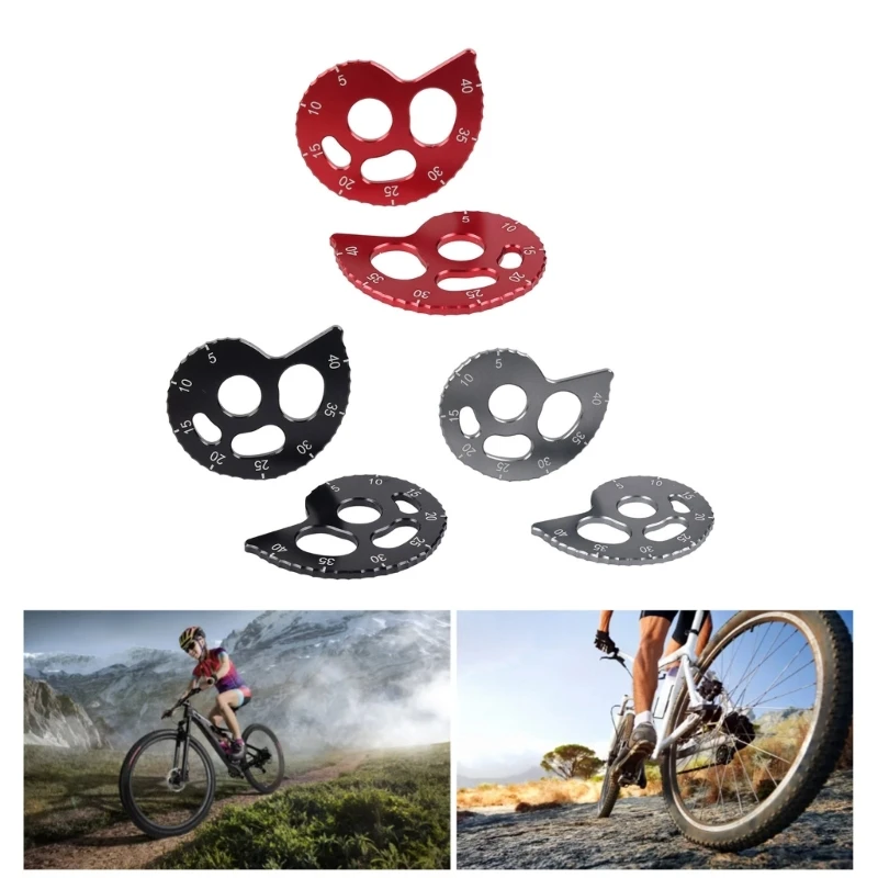 Bike Chain Adjuster Regulator Set of 2 Easy Installation, Rusts Resistant Suitable for CRF150F CRF230F CRF250F Cyclists