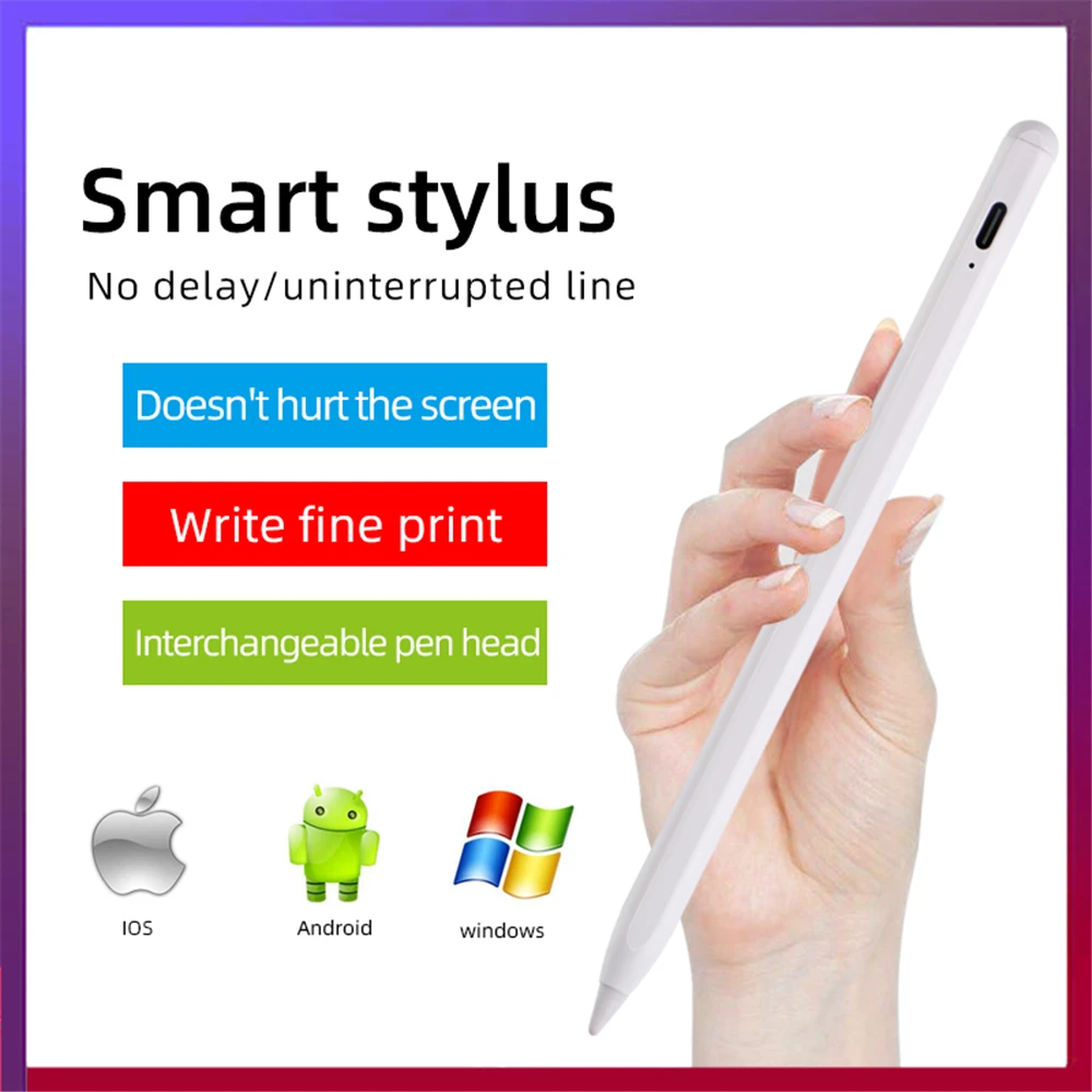 Rechargeable Stylus Pen Pressure Sensitive Pen For iPad For Huawei For XiaoMi For MiPad Tablet Pen Active Touch Stylus Pen