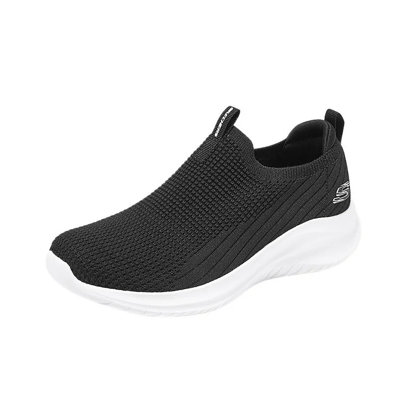 Skechers Sport Abrasion Resistant Low top Casual Shoes Women's Black White 897925-BKW - view 4