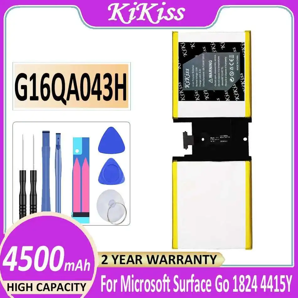

For Microsoft Surface GO 1824 4415Y Tablet 4500mAh G16QA043H Reliable Replacement Tablet Battery