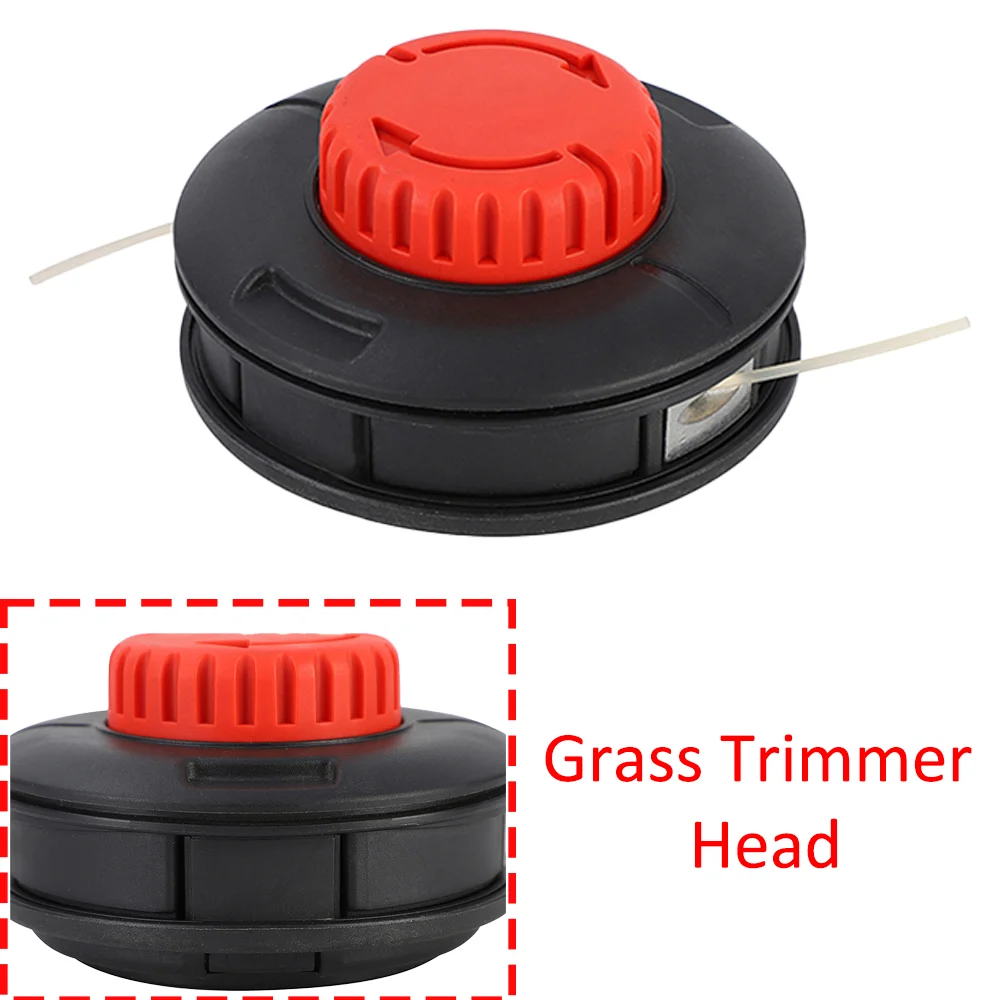 

Grass Trimmer Head with Nylon Line String for Trimmer Brush Cutter Landscaping Tool Accessories