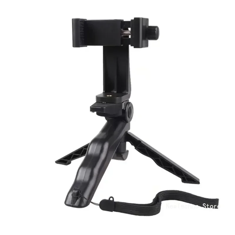 Phone Holder Portable Tripod Foldable Desktop Mobile Phone Stand Rotatable Selfie Holding Live Video Camera Stabilizer Bracke