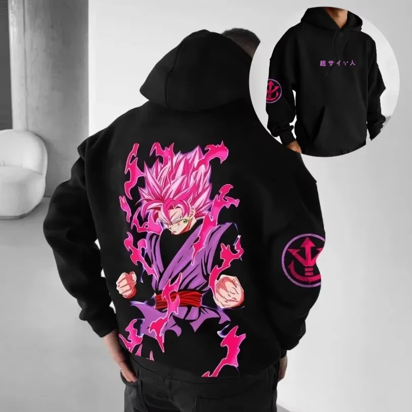 

Dragon Ball GOKU аниме периферийная толстовка с принтом осень и зима корейское издание свободный мужской и женский хлопковый теплый топ