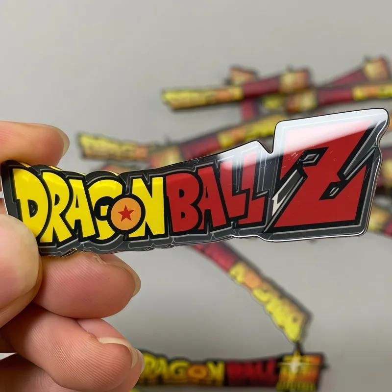 Suporte de acrílico Dragon Ball para placa de identificação, acessórios de logotipo Dragon Ball Z Goku, ornamento DIY para figura, presente.