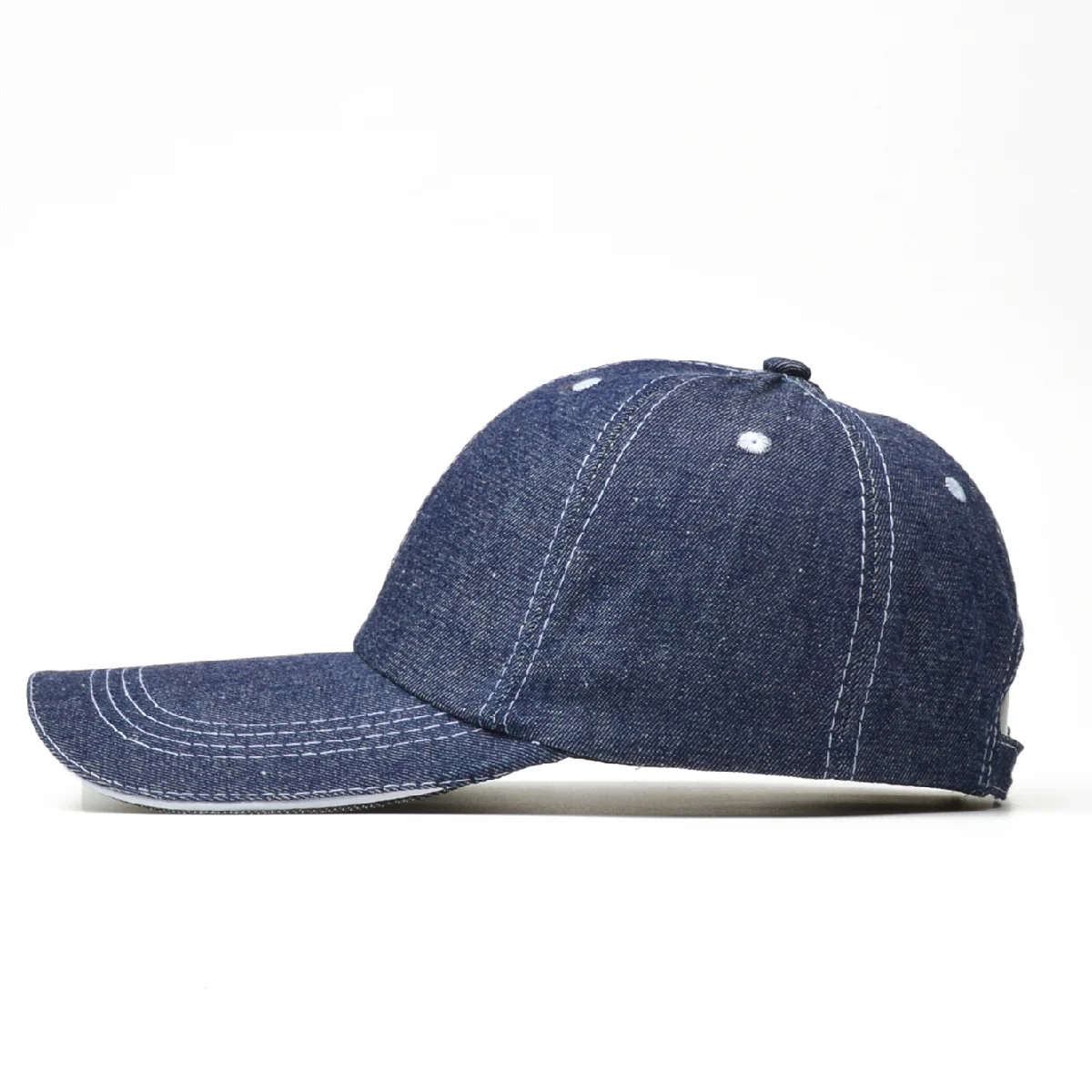 Long Brim Baseball Caps for Men Women Denim Sun Outdoor Dad Hats Solid Trucker Hats