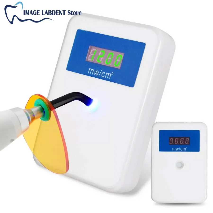 

Wireless Dental LED Curing Light Meter Tester Radiometer Digital Display Testing Unit