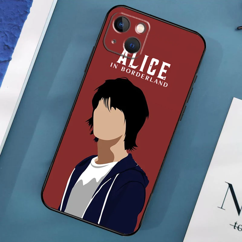 Alice in Borderland Case For iPhone 16 15 14 13 12 11 Pro Max X XS Max XR Plus Bumper Case Cover