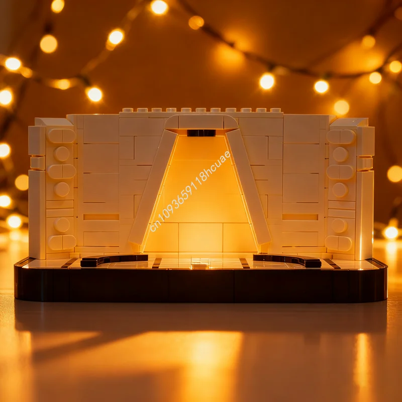 

330 шт. MOC Dedra S Interrogation Star Battle Модель Строительные блоки Игрушки Строительство Рождественский подарок Сборка DIY Образование Дети