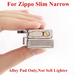 Slim Size Alloy Fuel Oil Saving Pad Metal Base Sealing Gasket For Zippo Slim Lighter Narrow Inner Liner Tank Anti-Leak Accessory