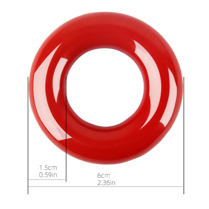 Golf Swing Weight Ring Red/Black Golf Club Swing Trainer Rings Weighted Golf Accessory Good for Golf Practice