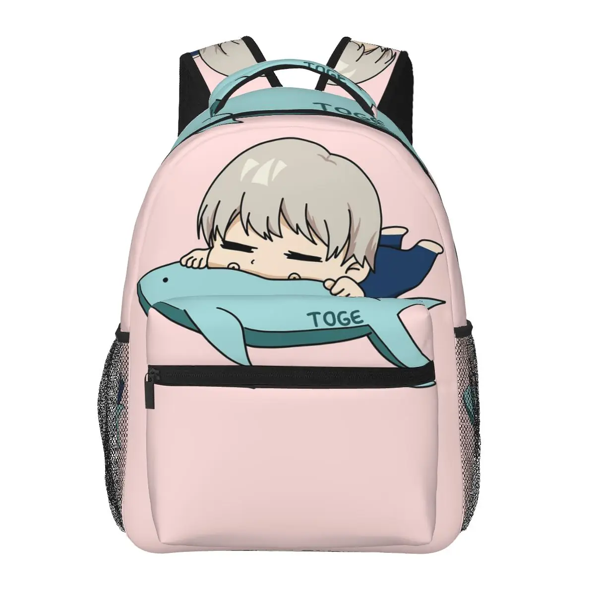 Jujutsu Kaisen Toge Inumaki 배낭 핫 세일 데이 팟 대용량 어린이 BookBag 학교 가방 남성 여성을위한 어깨 가방