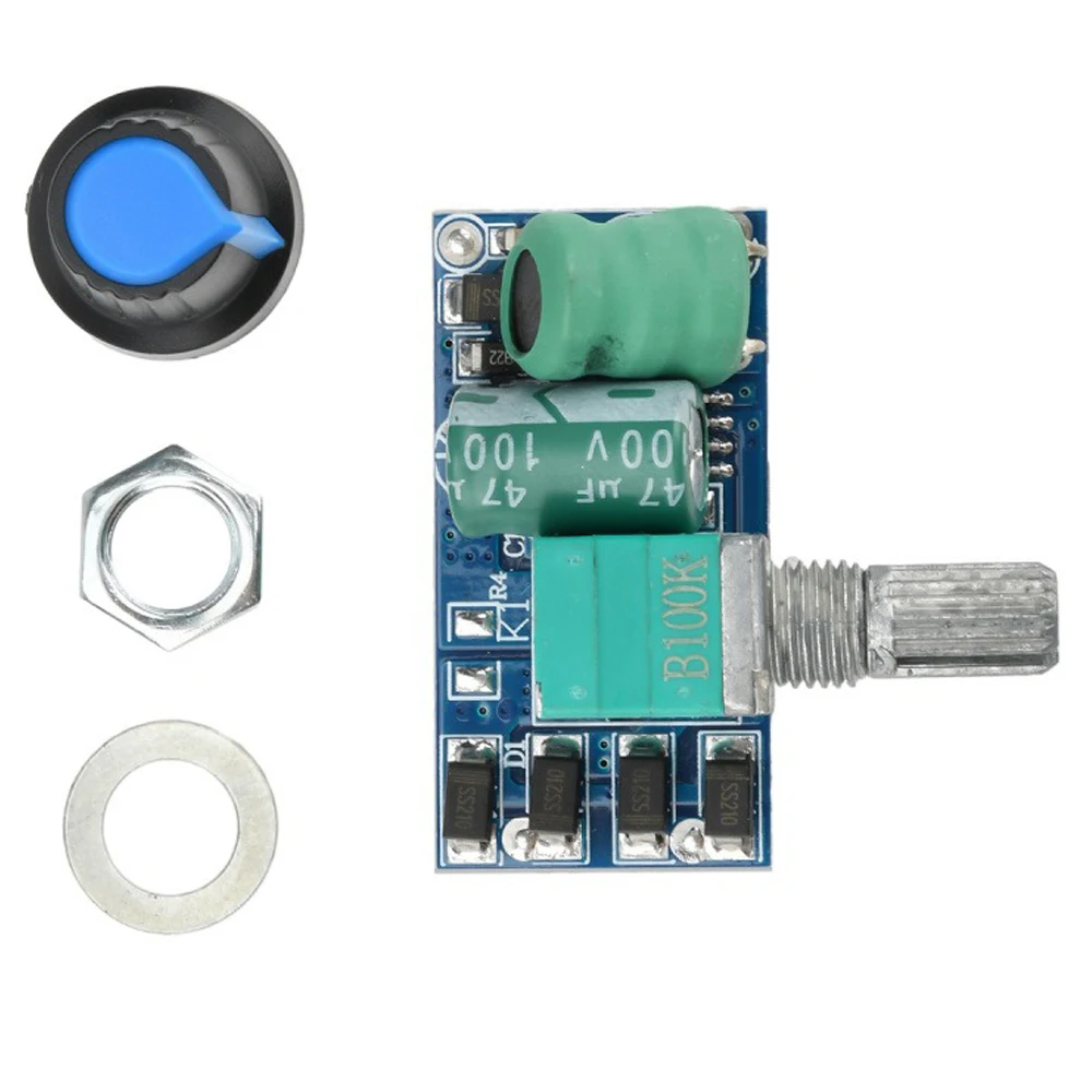 DC12-80V Motor Speed Controller LED Dimmer Motor Speed Regulator Motor Stepless Speed Adjustable Control Board Driver Module