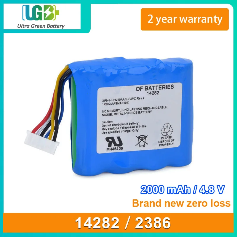 UGB New Battery For Masimo RAINBOW 14282 2386 Medical battery 4.8V 2000mah