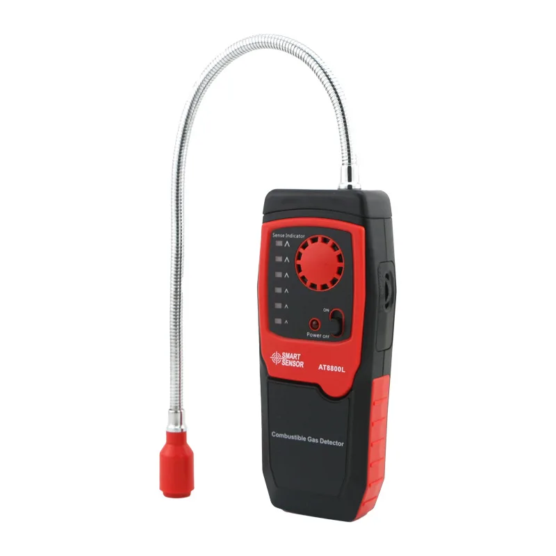 AT8800L Portable Combustible Gas Detector For Natural Gas And LPG Pipeline Leak Inspection
