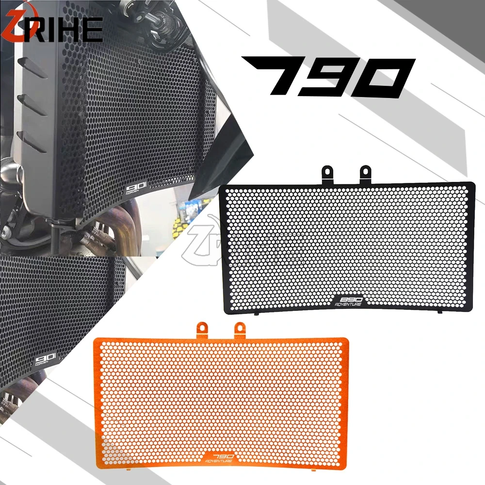 

2025 For 790 Adventure R/S 890 ADV 2019-2022 2023 2024 ADV Radiator Grille Guard Protector Cover SMT For Husqvarna Norden 901