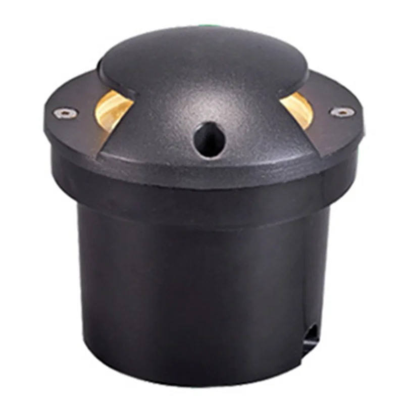 ABRB-Outdoor Recesso Lâmpada de Piso Subterrâneo 2 Lados 3W LED Iluminação de Paisagem Holofotes Jardim Waterporrf AC85-265V