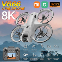 Xiaomi Mijia V666 Drone 8K Professional WIFI 5G Dron Obstacle Avoidance Brushless Altitude Headless Mode RC Quadcopter kids toys