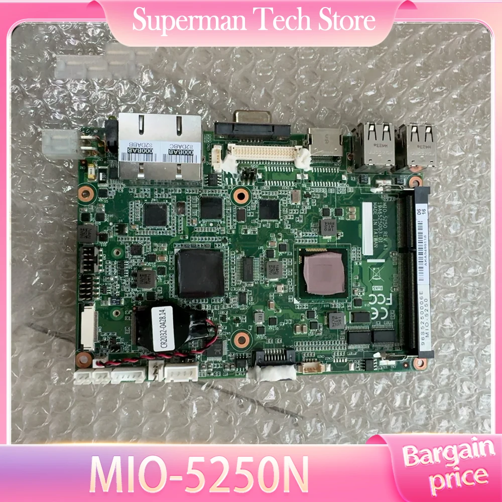 

MIO-5250 REV.A1 For Advantech 3.5 "N2600 Industrial motherboard MIO-5250N