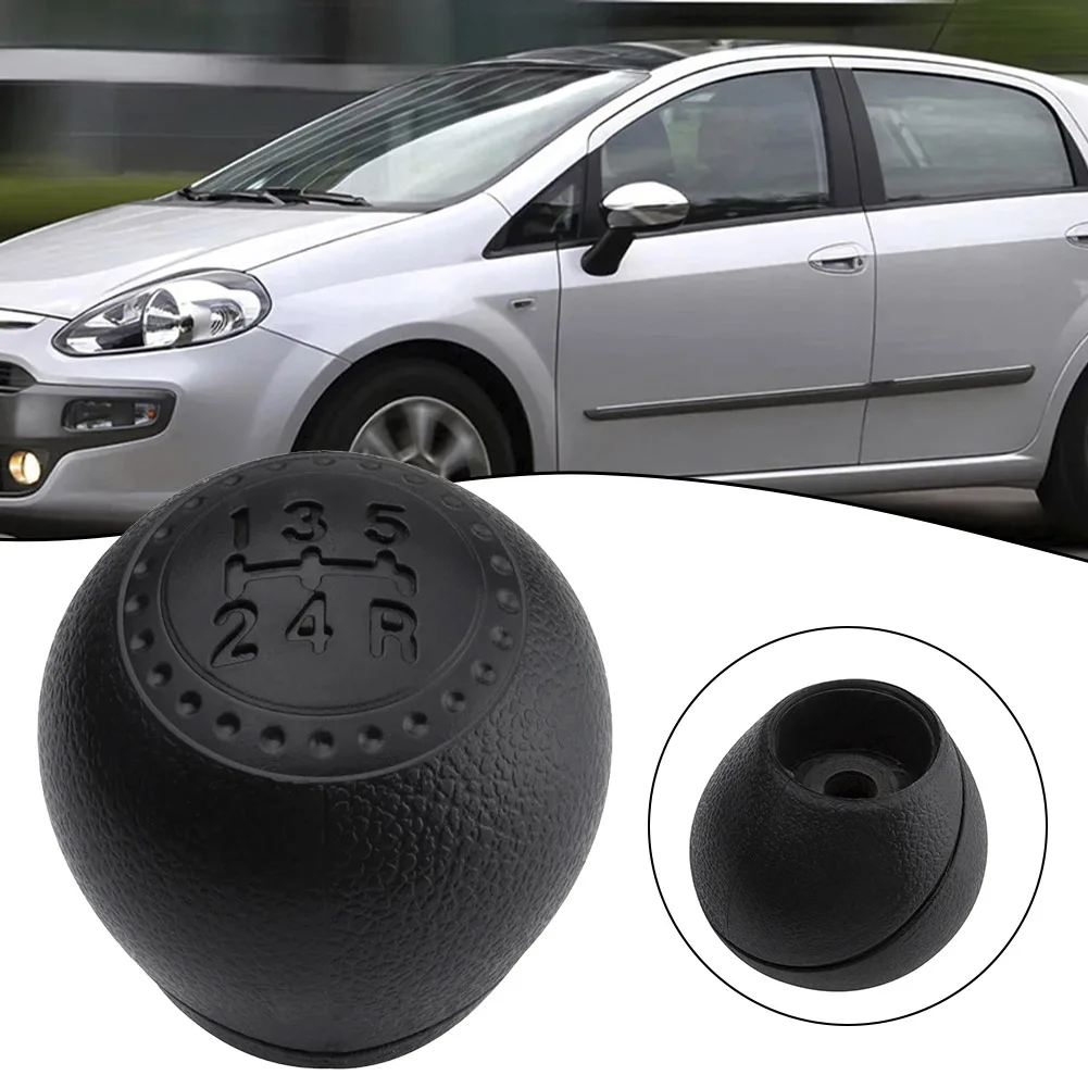 For FIAT For PUNTO 188 Models 1999-2012 ABS 5 Speed Manual Gear Shift Knob Replacement Car Interior Parts