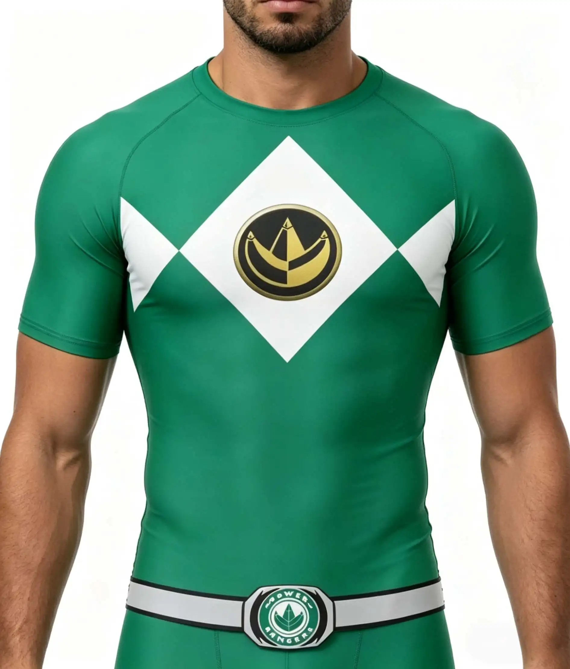 2026 Sports Short Sleeved Suit, Round Neck Short Sleeved with Shorts, Combat Fashion 3D Printed Quick Drying Knit Sweater