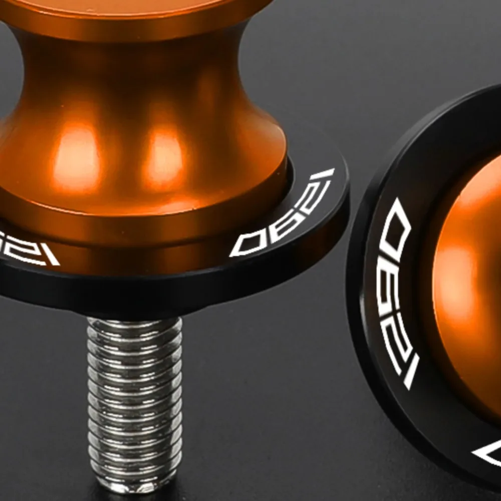 For Duke 1290R/GT 1290 Super Adventure R/S M8×1.25 Rear Stand Screws Motorcycle Accessories Swingarm Spools Slider Stand Support