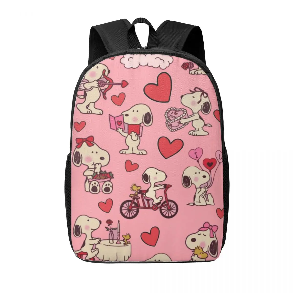 

Snoopy Basic 17-Inch School Backpack - Minimalist and Stylish Backpack for Teens and Young Adults